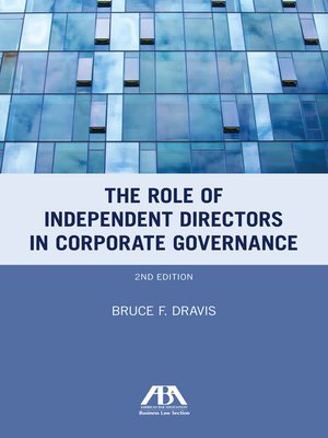 cover image of The Role of Independent Directors in Corporate Governance